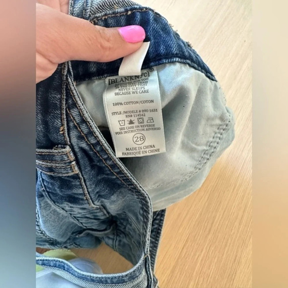 Blank NYC Romper with split at the‎ front sz 28 C0092 - Picture 14 of 15